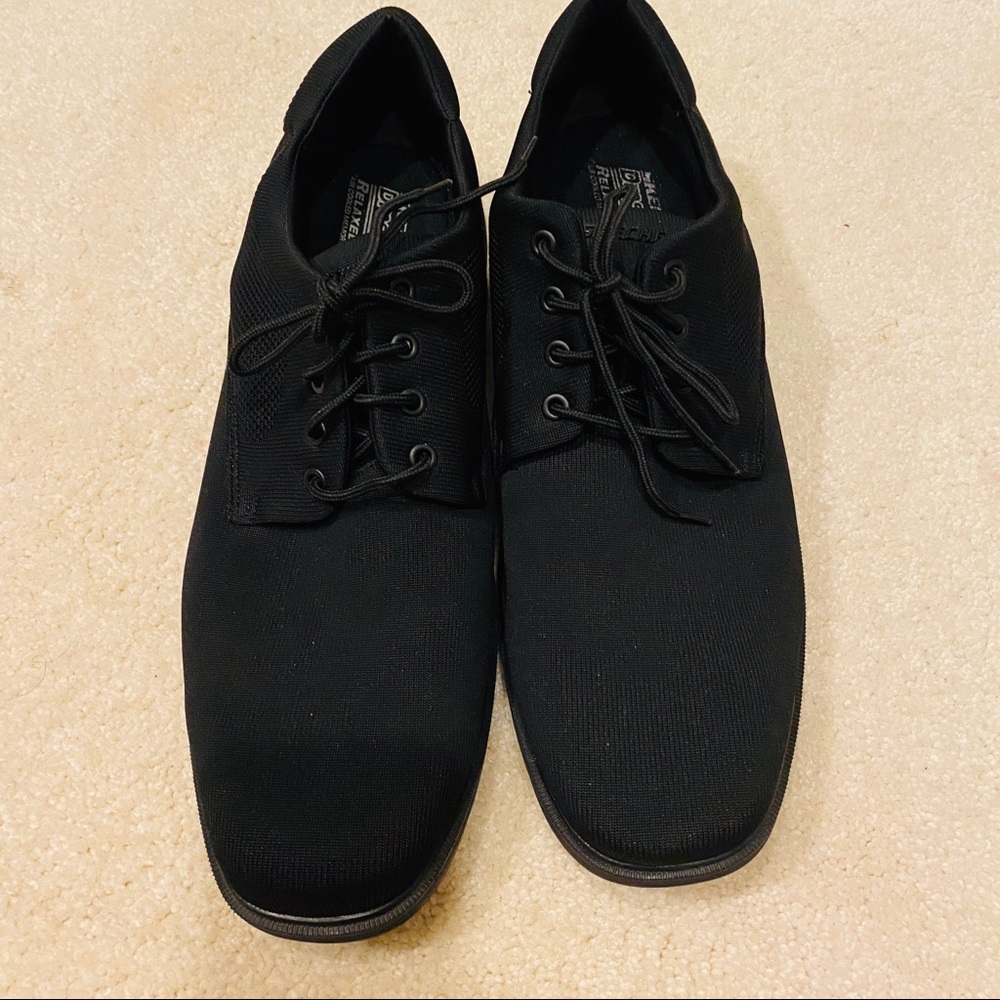 Black sneakers